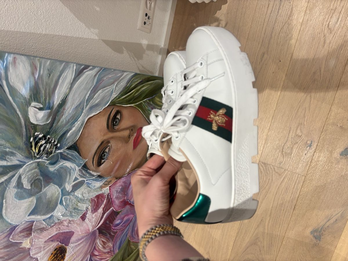 Gucci Damenschuhe: Gucci Leder Sneaker 39 – Neu (gemäss Beschreibung) aus lenzburg von Micky30 1