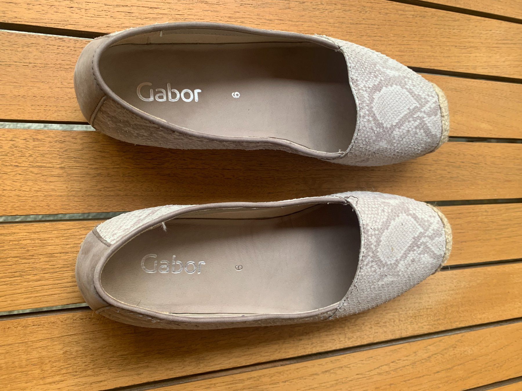 Gabor Scarpe da donna: Gabor Espadrilles / Neu – Nuovo e nell'imballaggio originale da Zürich venduto da elsoca 1