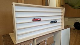 Vitrine für H0 Modelle mit 6 Stellebenen 1,2 m