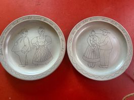 2er-Set Zierteller "Zahner Rheinfelden"