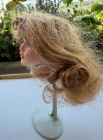 Puppenperücke, rothaarige Perücke, Umfang 20 cm, Haare 15 cm
