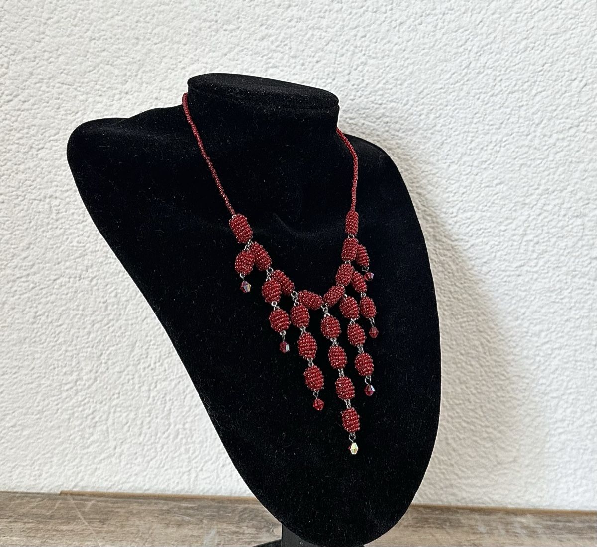 Catenine: Vintage Halskette in rot – Usato da Otelfingen venduto da Jupi07 6