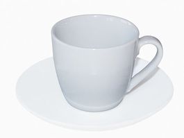 6 Stück Espresso Tassen 9cl inkl 6 Untertassen