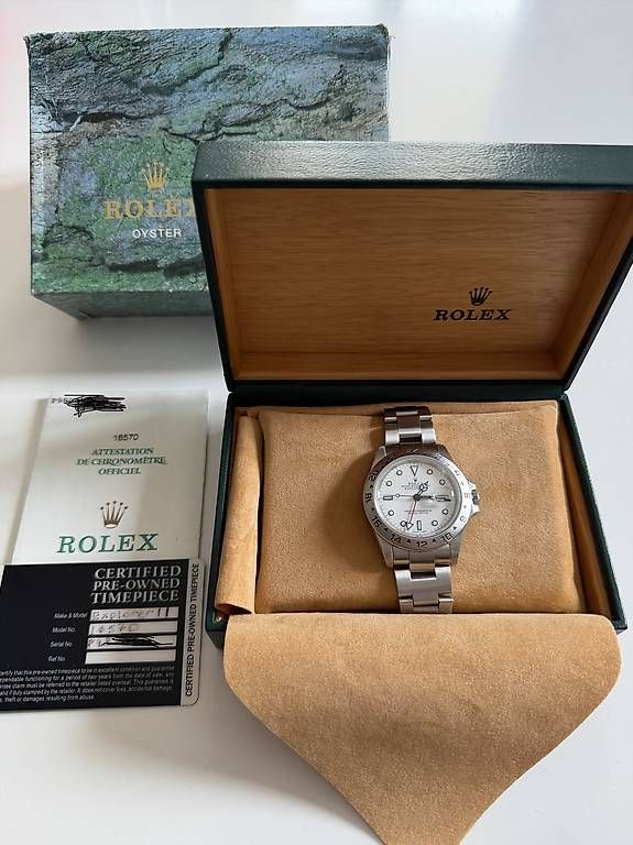 Rolex Orologi: Rolex Explorer II 16570 Polar – Usato da Viganello venduto da fil_vy7v