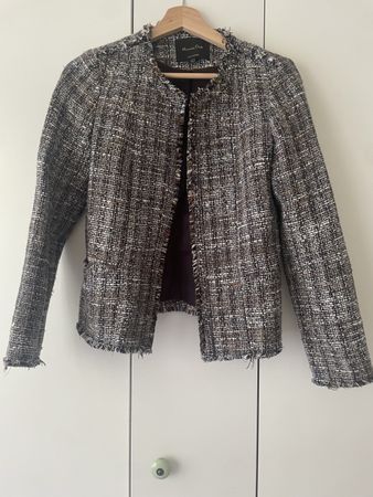 Zara tweed jacke S