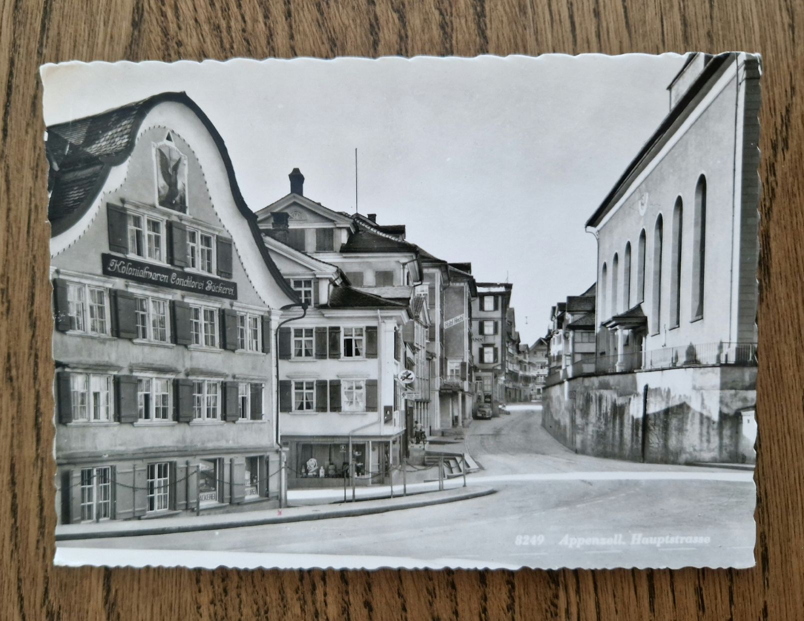 Cartoline postali: Appenzell, Hauptstrasse 1961 – Usato da Ebikon venduto da Donar50