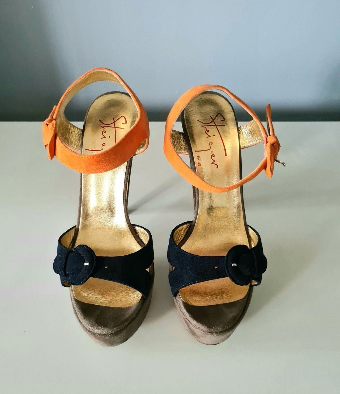 Scarpe da donna: Walter Steiger sandales cuir t38 – Usato da Thônex venduto da AneleManele 1