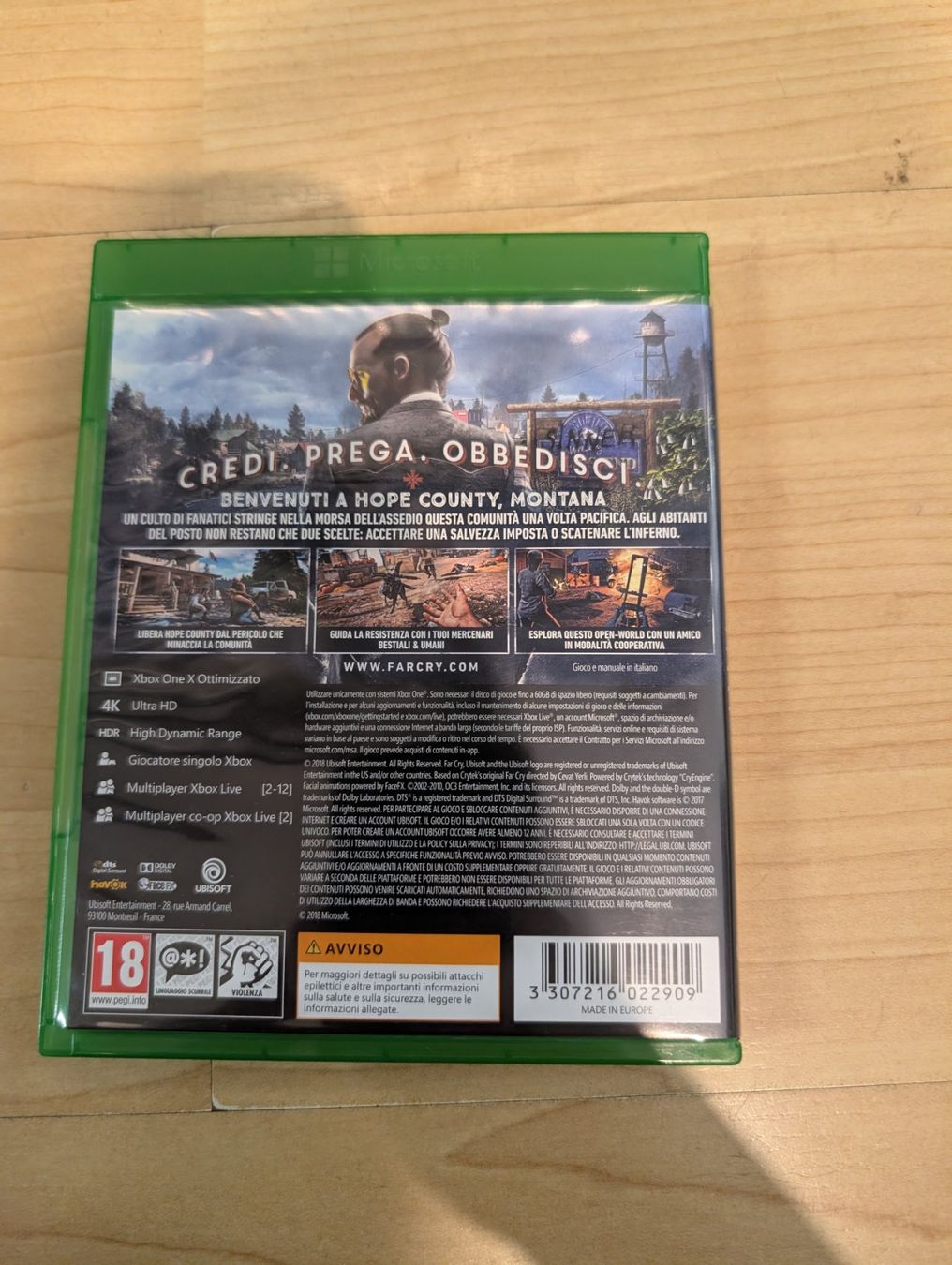 Giochi: Far cry 5 Microsoft Xbox Series x / one – Usato da Giubiasco venduto da Ticinerd 1