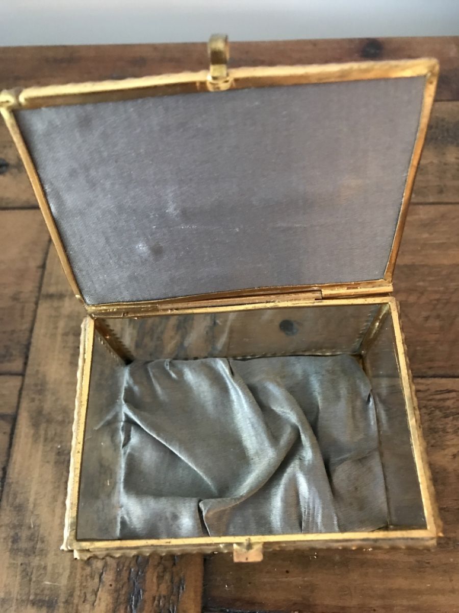 Barattoli: Alte Schmuckschatulle Glas – Usato da Rapperswil SG venduto da cosiba01 3