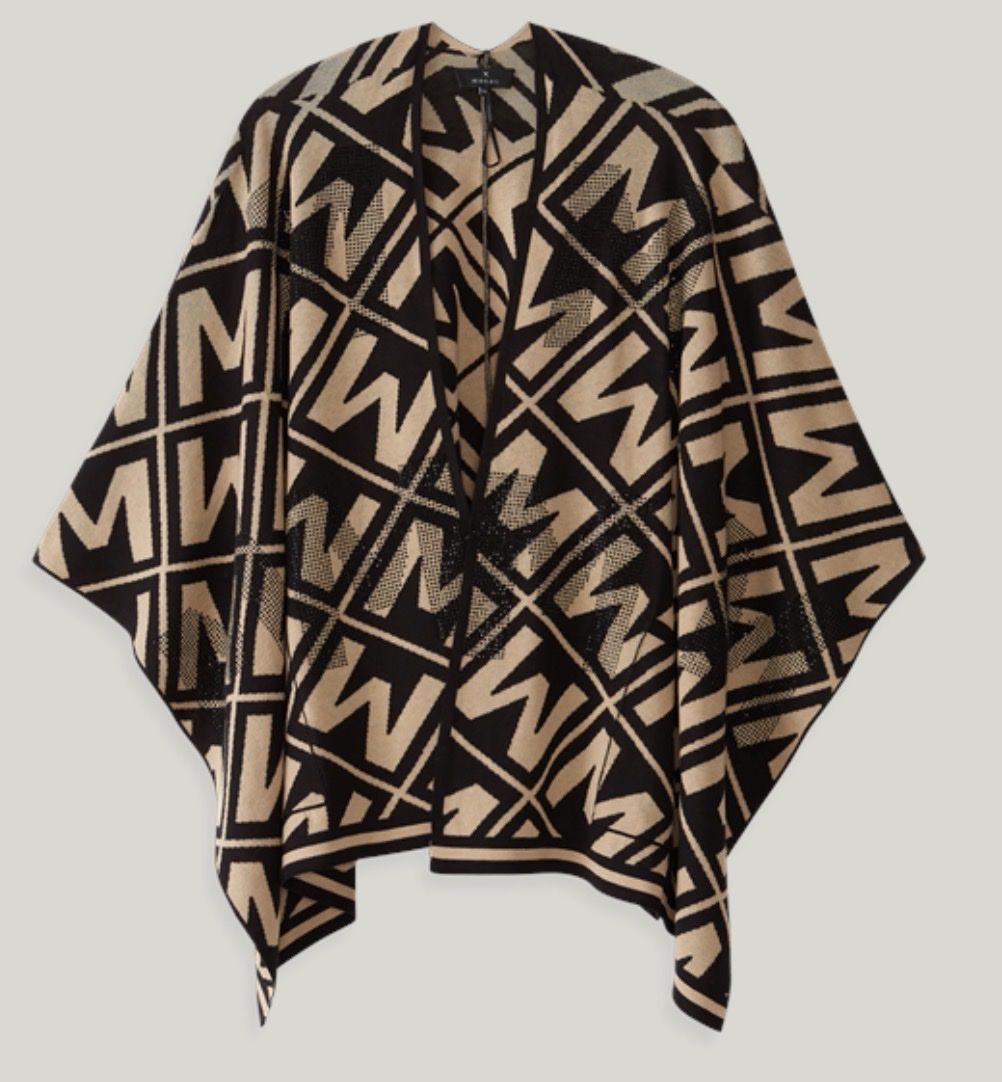 Monari Sonstige Damenmode: MONARI Cape beige schwarz Muster one size neu – Neu (gemäss Beschreibung) aus meierskappel von funkydegreng 1