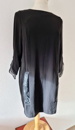 KLEID DRESS PAISIE SCHWARZ S 36 LONDON TOP ZU BOOTS PUMPS