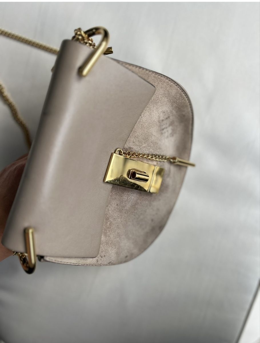 Chloé Sacs femmes: Chloé drew suede bag with gold chain – D'occasion à Dübendorf par mar_t82s 1