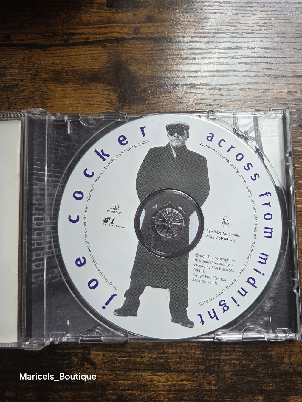 CDs: Joe Cocker Across From Midnight CD 1997 – D'occasion à Winterthur par Maricels_Boutique 2