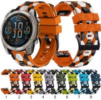 Armband Bracelet Silikon Damiiani für Garmin Fenix 6 7 8