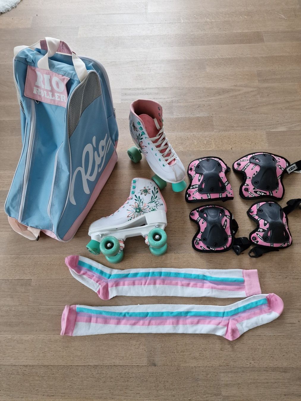 Rio Roller Pattini in linea & Pattini a rotelle: Rio Roller Rollschuhe Paket – Usato da Aadorf venduto da Baikaa
