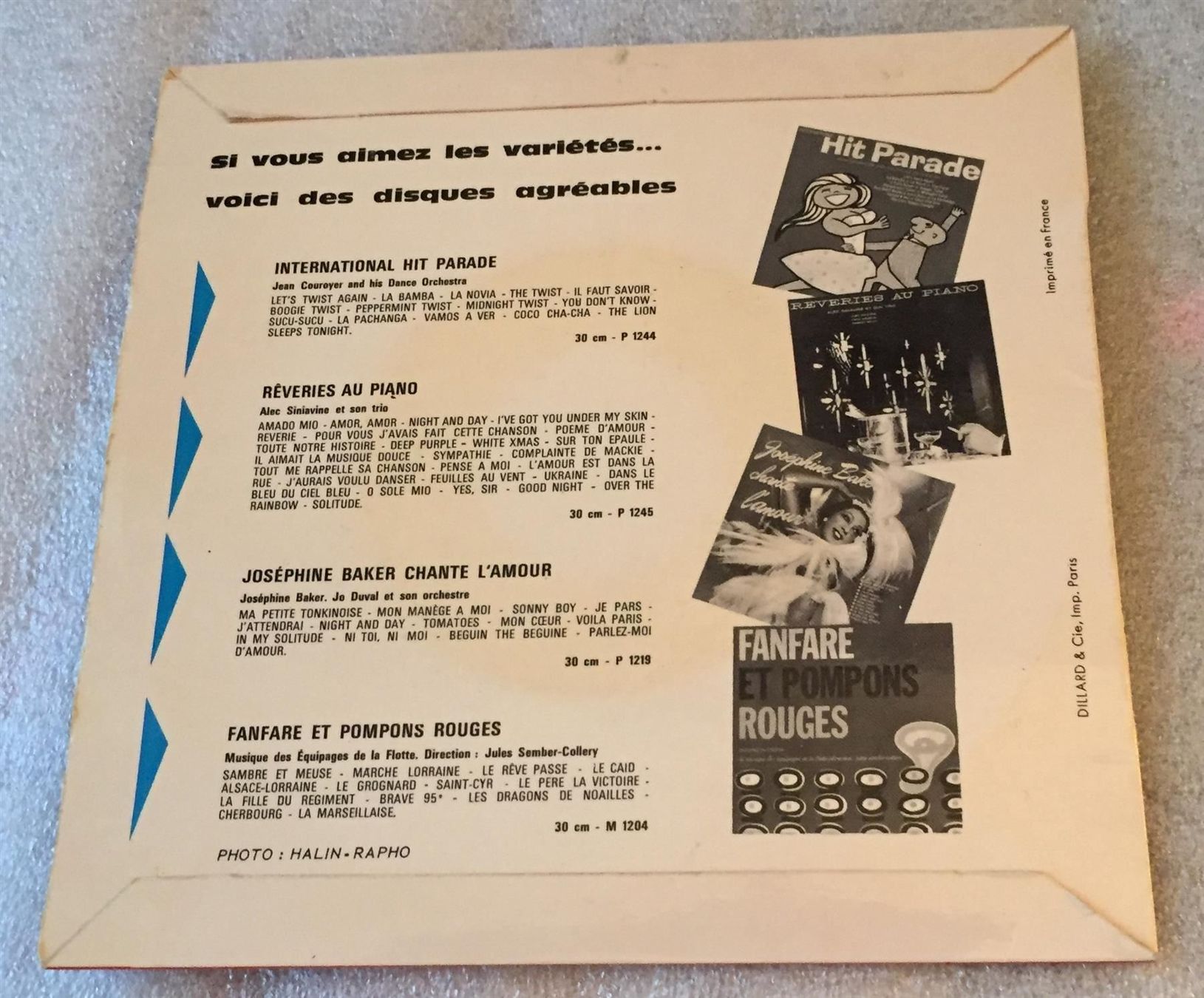 Dischi in vinile: Orchestre des Champs-Élysées / Dominique – Usato da Genève venduto da Cockattoo 1