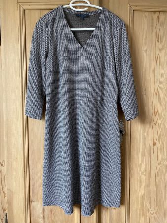 Kleid SA.HARA mit Hahnentrittmuster Grösse 38