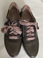 Trendige Gabor Sneaker, Gr. 38.5, Leder, Top Zustand!