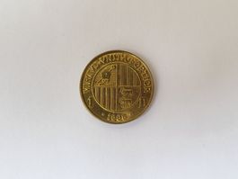 Münze aus Andorra
