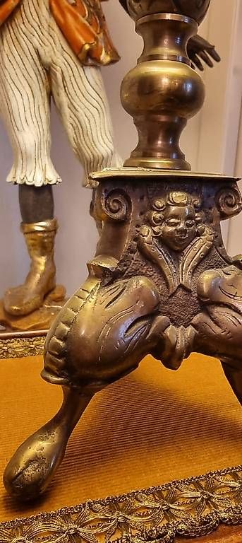 Lampade: Exklusives Stück, Messing Tischlampe – Usato da Kaufdorf venduto da Nati-Nati 5