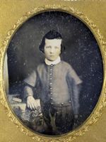 Fotografie Daguerreotypie auf 1/6 Platte