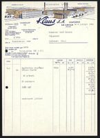 Rechnung Le Locle 1945, Klaus S.A., Conf