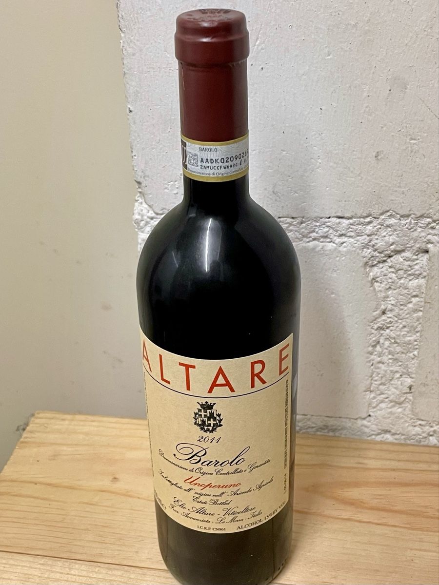 Vins: Barolo UNOPERUNO 2011, Elio Altare, aus Klimakeller. – Neuf (Voir description) à Zürich par Bohn 1