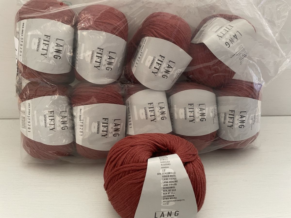Lang Yarns Lana: 1Knäuel Langyarns Fifty – Nuovo (secondo la descrizione) da Büsserach venduto da bor_s88m