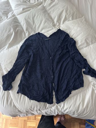 Chemise Brandy Melville bleu marine taille S bon etat