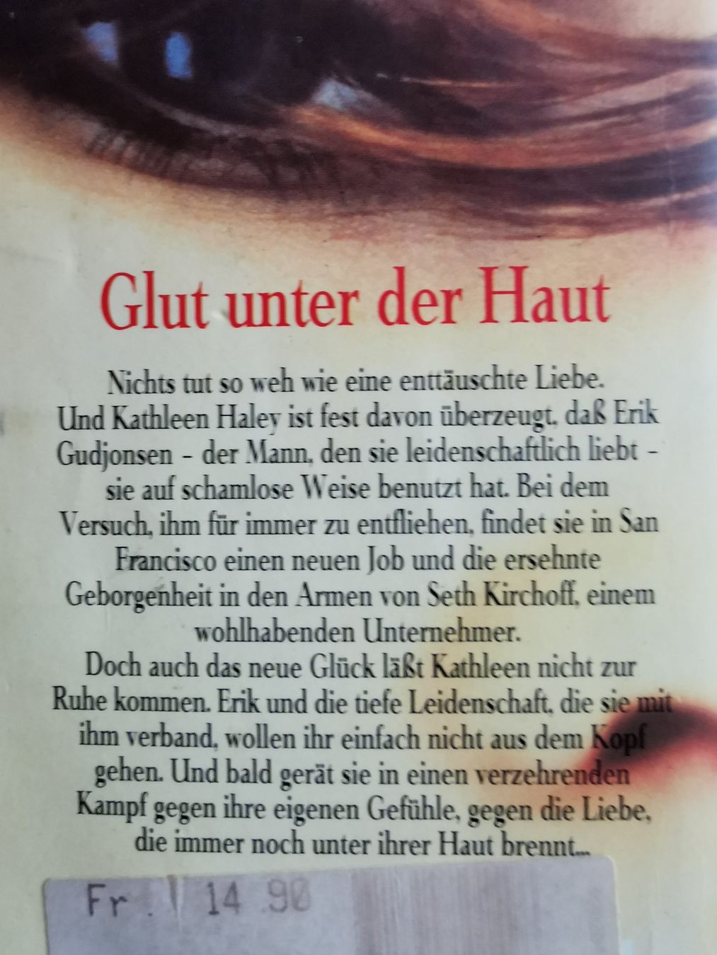 Libri: Sandra Brown, Glut unter der Haut – Usato da Kölliken venduto da mar5742 1
