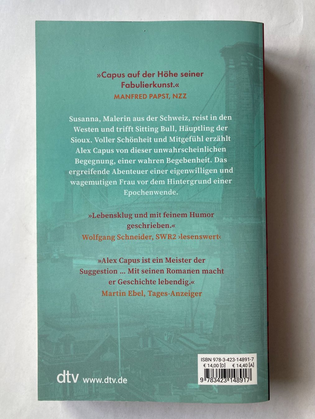 Libri: Alex Capus: Susanna - Roman – Usato da Bubendorf venduto da Alpenheidi 1
