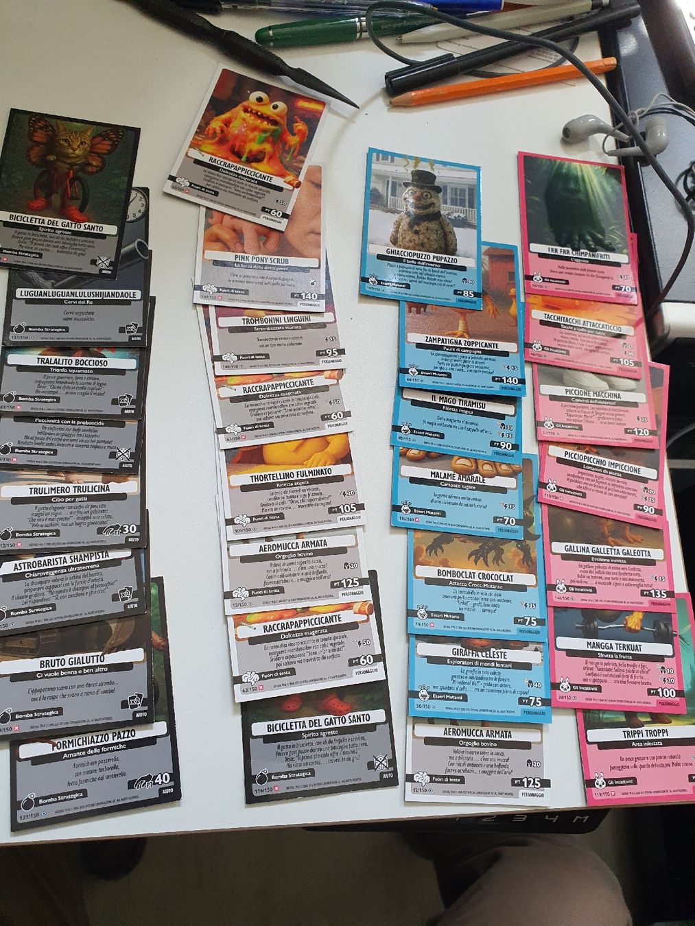 Carte collezionabili: brainrot 30 stk – Usato da Muri AG venduto da Jeromia