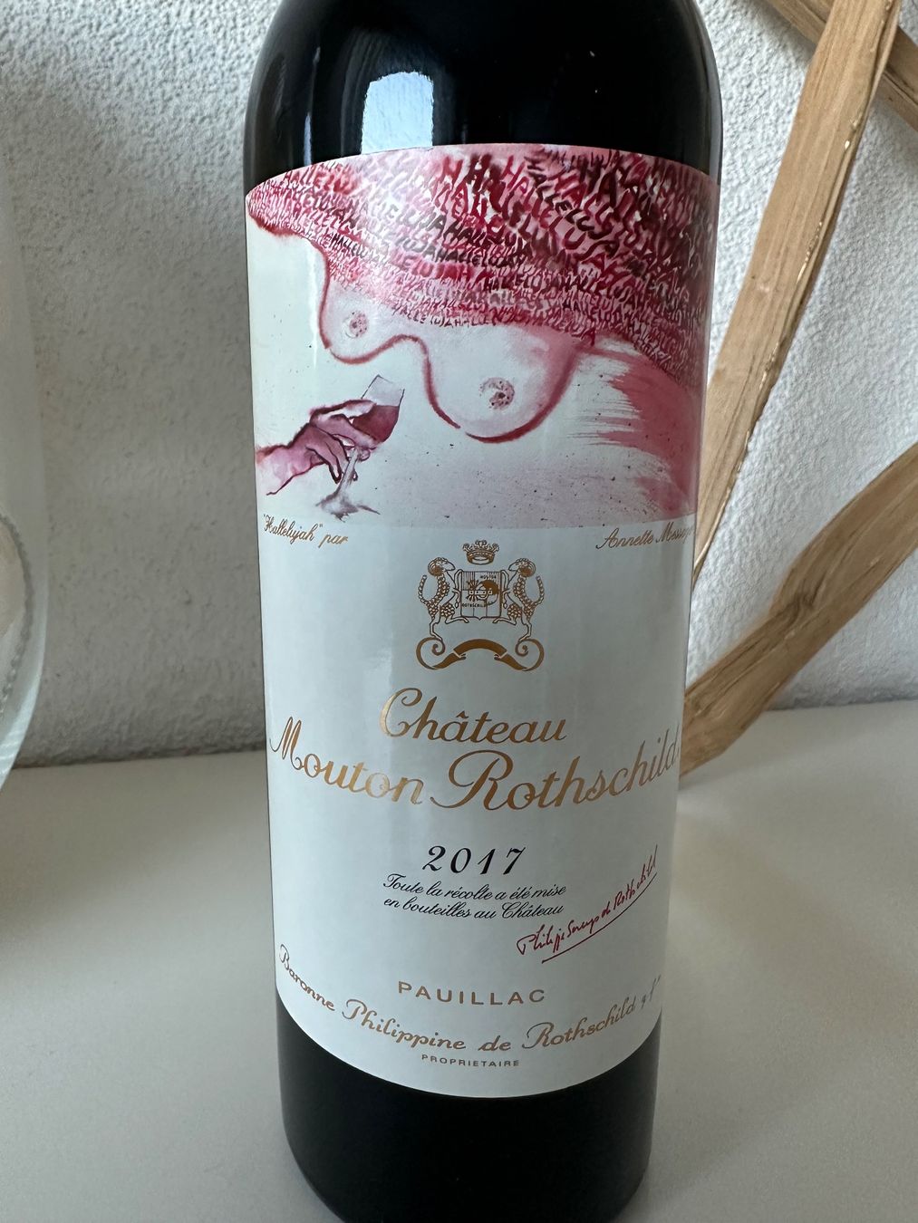 Mouton Rothschild Wein: Château Mouton Rothschild 2017 – Neu (gemäss Beschreibung) aus Yens von Rilou80 1