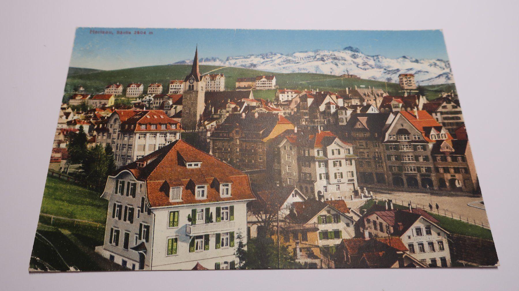 Cartes postales: Herisau Säntis 1922 – D'occasion à Cormoret par Pascalll2001 1