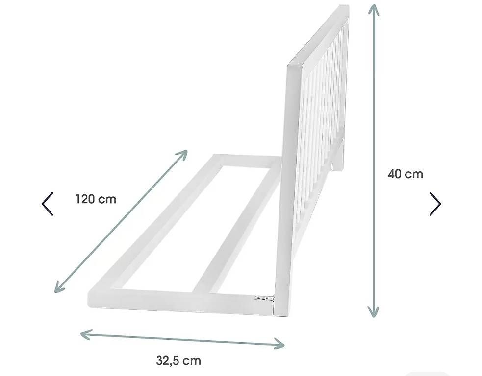 Box & Barriere di sicurezza: Bettschutzgitter weiss Holz – Usato da Männedorf venduto da Chrix5 1