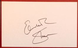Elisabeth Shue Autogramm signiert Karte 7x13cm
