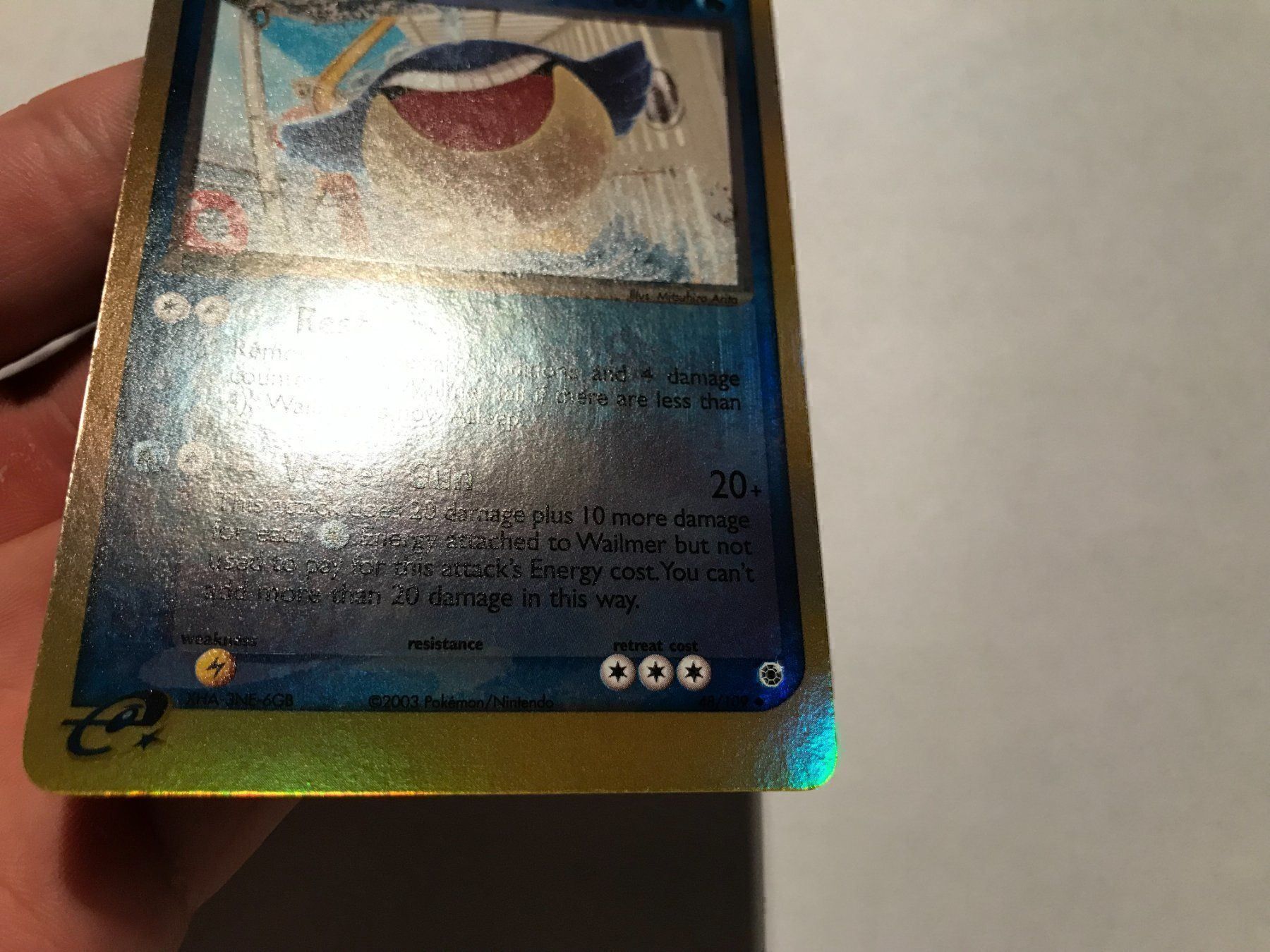 Pokémon Carte collezionabili: Wailmer reverse holo Ex Ruby & Saphire – Nuovo (secondo la descrizione) da Hagendorn venduto da Pokecollectorch 1
