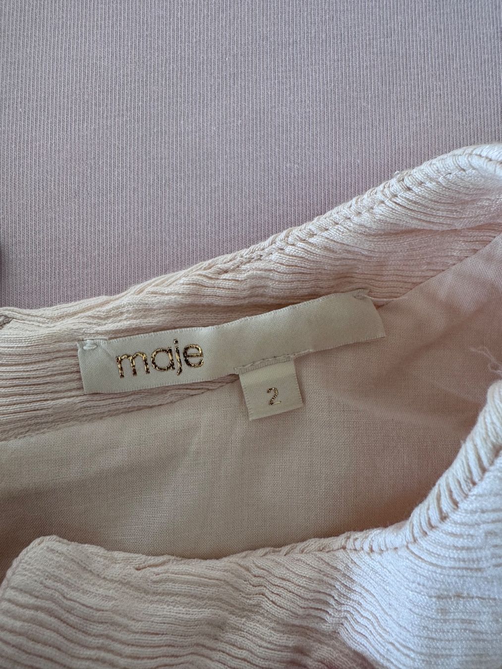 Maje Kleider: Maje Kleid Rosa – Gebraucht aus Kilchberg ZH von sahoss 3