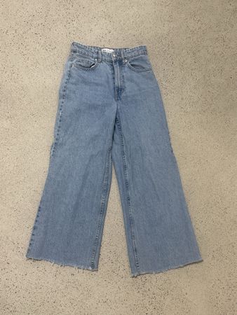 Jeans Hosen Zara Gr. 32 Wide Leg