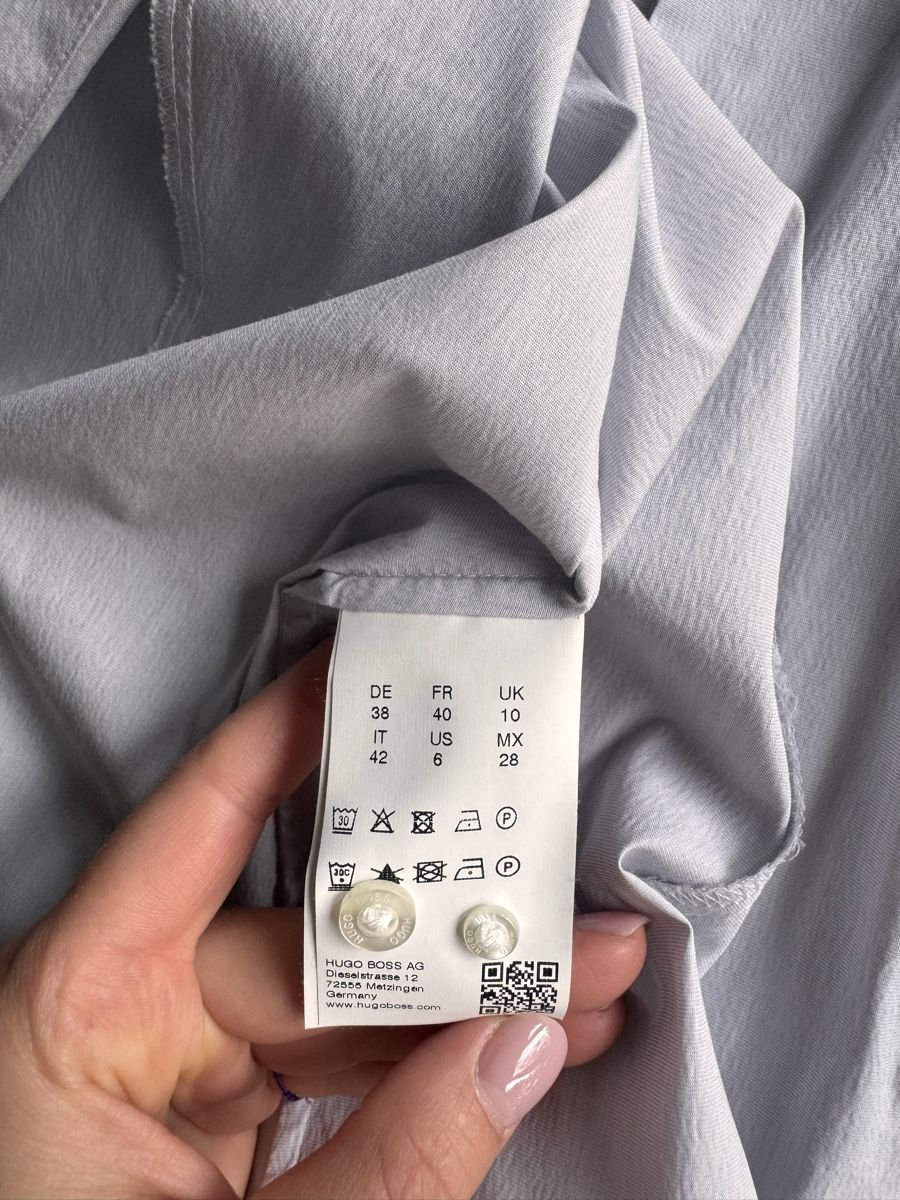 Hugo Boss Camicette: Hugo Boss Grey/blue blouse – Nuovo (secondo la descrizione) da Zürich venduto da ari_cr2f 4
