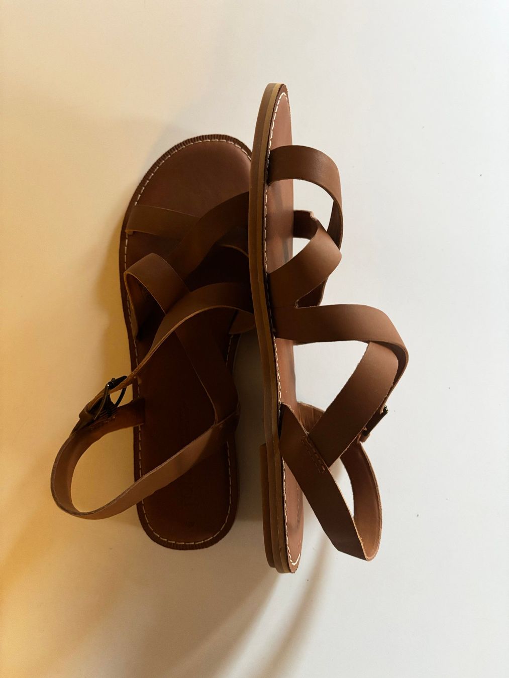 Toms Damenschuhe: Sandale, Sandalette, Braun, Gr 42 – Neu (gemäss Beschreibung) aus Luzern von Jurschka 2