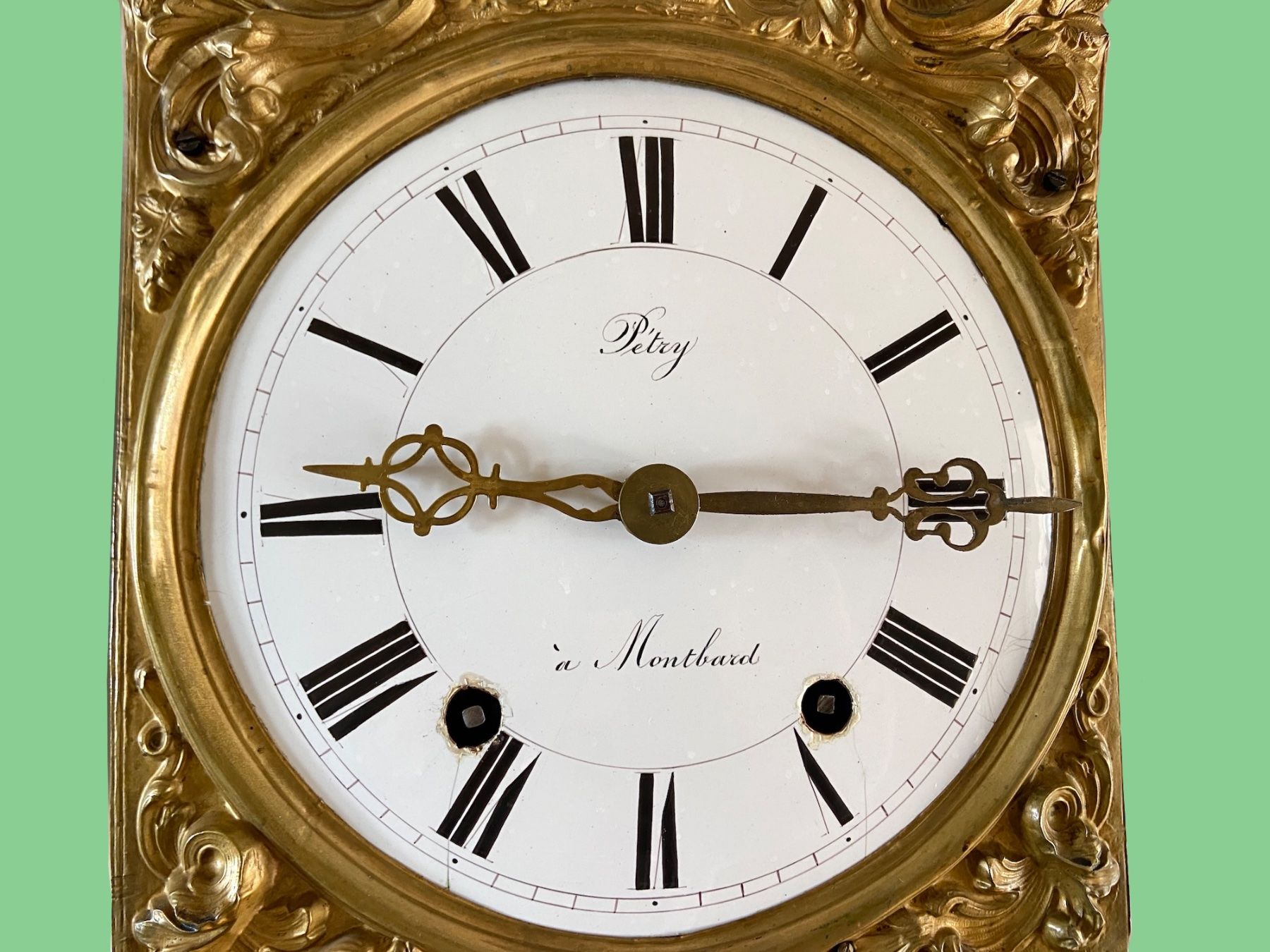 Orologi da terra & Orologi da parete: 🟢   Comtoise mit Faltpendel – Usato da Zürich venduto da trashtussi