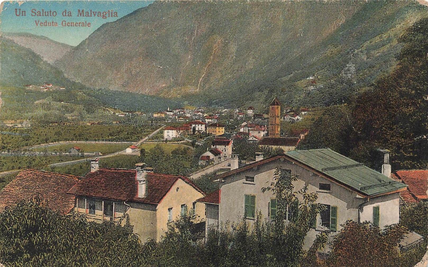 Cartoline postali: Malvaglia valle di blenio – Usato da Biasca venduto da Blenio71