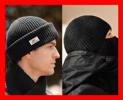 Winterkappe Wintermütze Sturmmaske Fahrrad Kälteschutz Maske