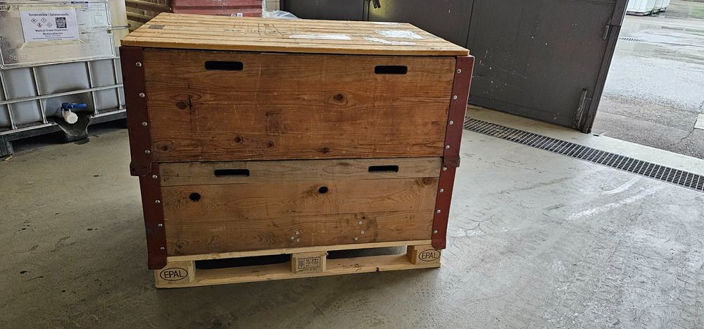 Kunststoff-Aufsatzrahmen 1200x800 Mm – Passt Auf Europalette, Schwarz, Leicht & Stabil, Auch Für Blumenbeete