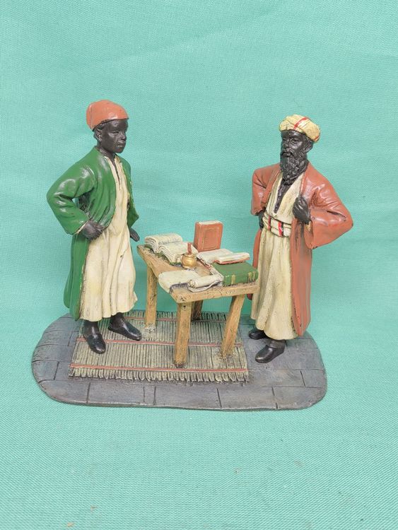 WIENER BRONZE ARABISCHE SCHRIFTGELEHRTE ARABERN GEMARKT (Gebraucht) in ...