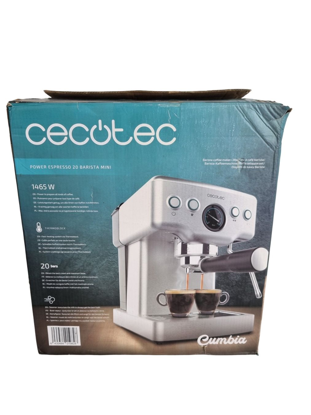 Macchine per caffè & Macchine per espresso: CECOTEC Barista-Kaffeemaschine – Usato da Wangen b. Olten venduto da Restwert_Wangen 8