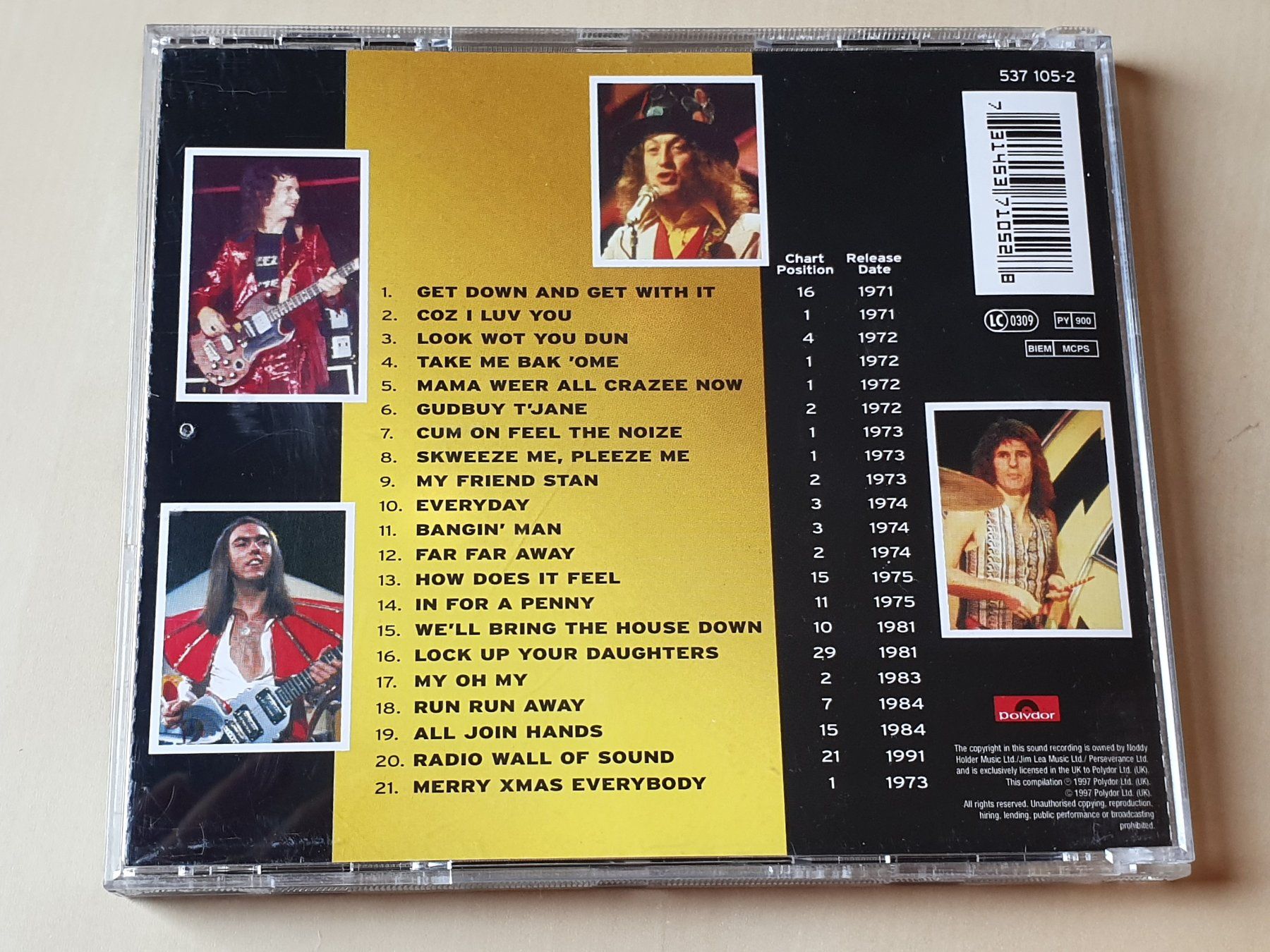CD: Slade Greatest Hits – Usato da Stansstad venduto da collectorsshop 1