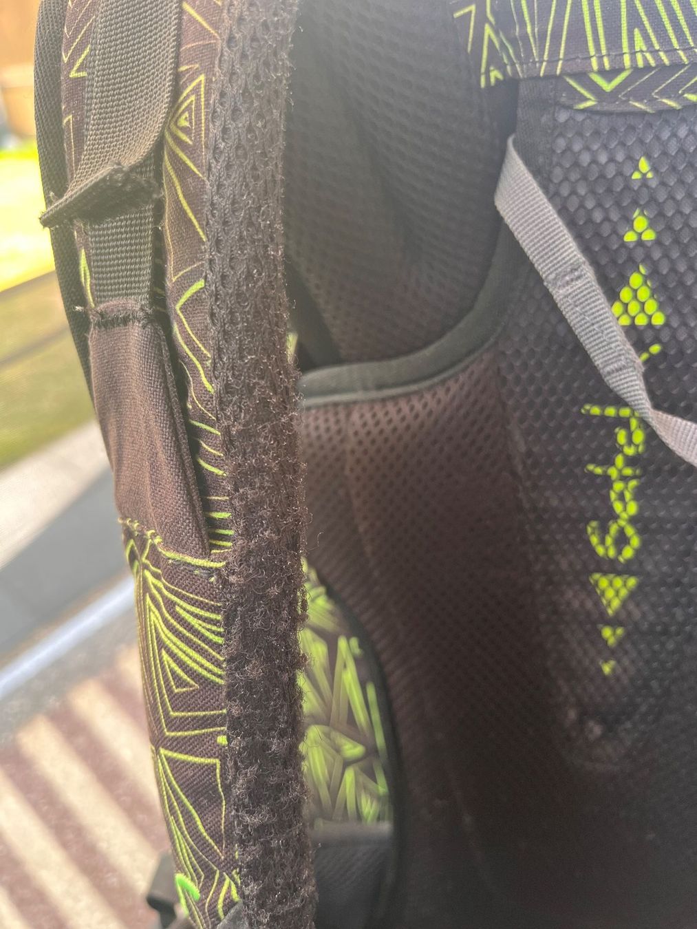 Satch Zaini: Satch Rucksack schwarz/grün – Usato da Effretikon venduto da Speedy074 5