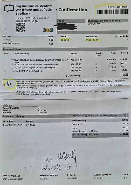 Sofas: Landskrona Sofa von Ikea – Gebraucht aus Konolfingen von nad_s29h 3